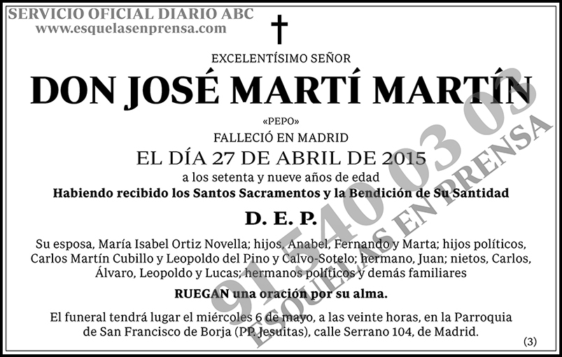 José Martí Martín